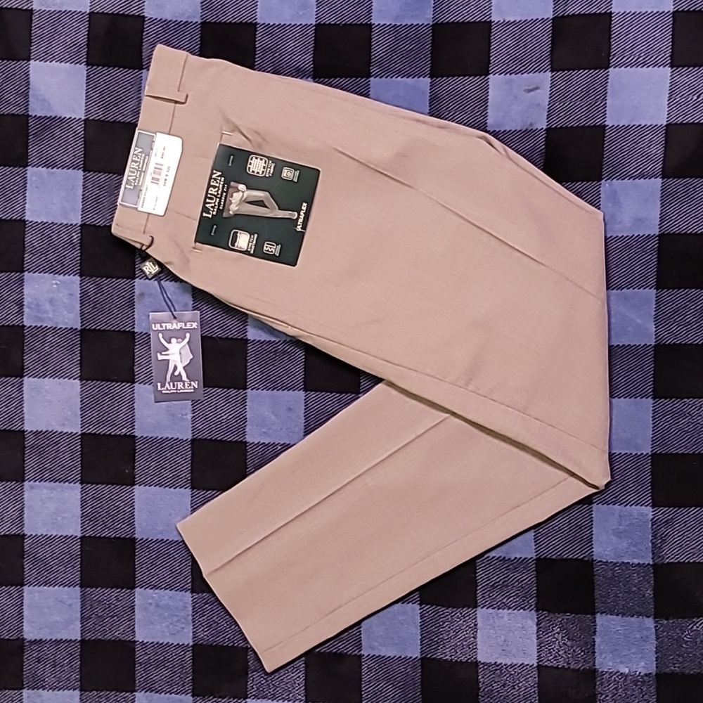 New With Tags. Lauren Ralph Lauren. Ultraflex slacks. Men's size w34 l32